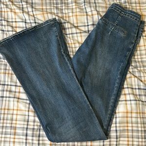 Western flare jeans